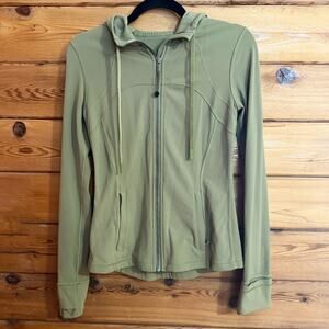 Lululemon Hooded Define Jacket Size 6 Green